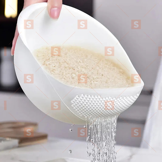Lingurita de pescuit spalat orez, cos de scurgere, jgheab de spalat din plastic, cos de spalat fructe, masina de spalat orez pentru restaurante.