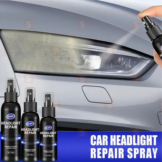 Spray pentru repararea zgârieturilor farurilor Fluid pentru repararea farurilor mașinii Fluid pentru repararea zgârieturilor abajurului pentru faruri Spray de lustruire Spray de curățare