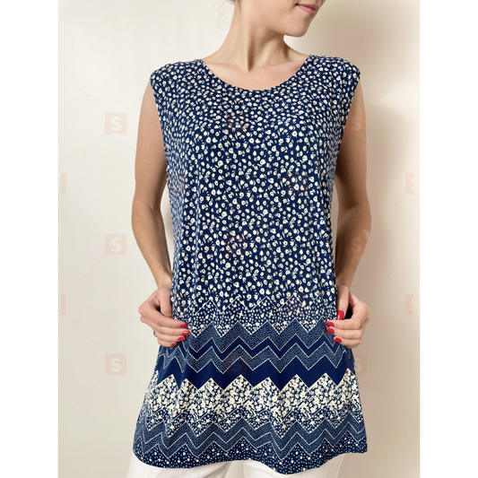 Bluză de damă din tricot cu fante mici