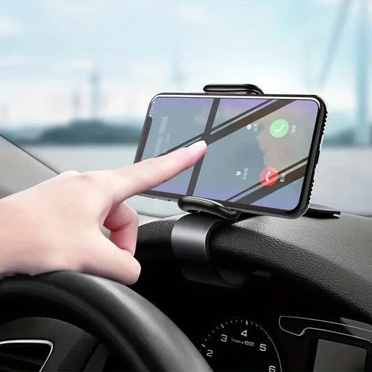 Suport telefon auto cu atașare ușoară la panoul de bord, navigație GPS, suport multifuncțional pentru iPhone, Xiaomi, OPPO, VIVO, Samsung, OnePlus.