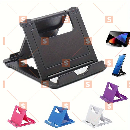 Suport creativ portabil universal pliabil din plastic pentru telefon, tabletă și computer