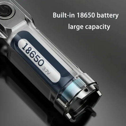 1 bucata. Lanternă cu zoom super luminoasă - zoom portabil, multifuncțional, telescopic pentru uz exterior și acasă