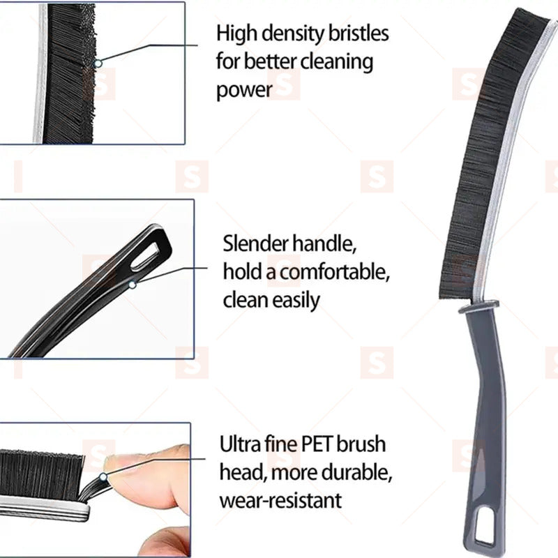 Четка за почистване на фуги, четка за почистване на баня, мултифункционален инструмент за почистване на кухни, керамични плочки и фуги на прозорци.