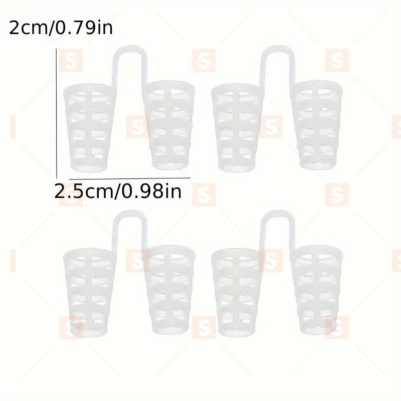 Мини устройство против хъркане, Клипс за нос против хъркане, устройство против хъркане, за по-добър сън