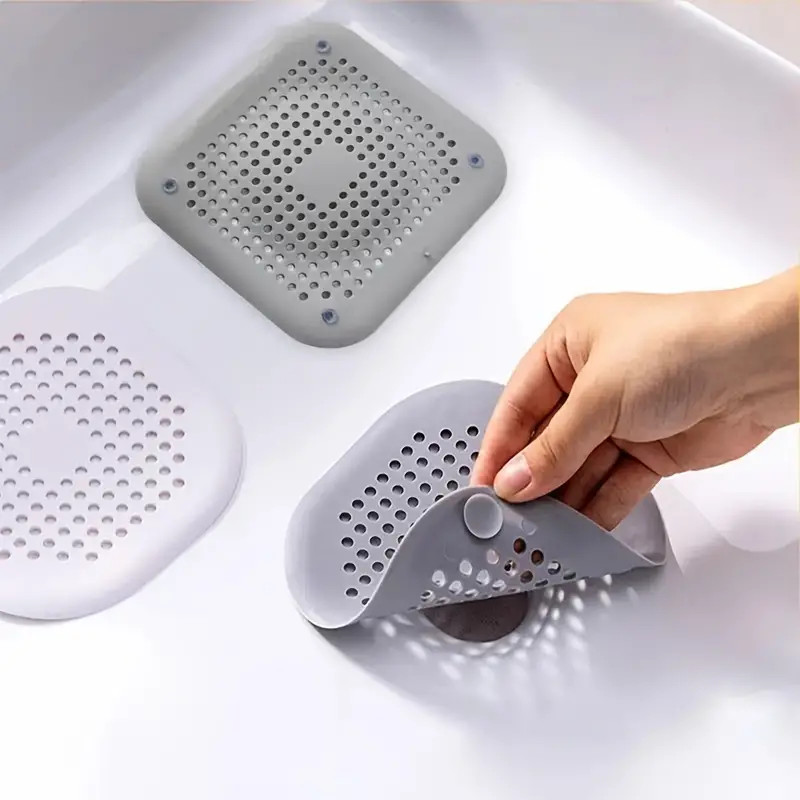 1/3/5 buc. Filtru de păr, filtru de chiuvetă anti-uscare, cabină de duș și scurgere pe podea, dop de bucătărie din silicon cu deodorant, accesorii pentru baie 