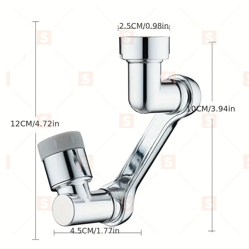 Превъртете се на 1080° градуса с нашия разширител за кран за мивка в кухнята с универсален филтър за разбъркване и пръскачка за кранове!