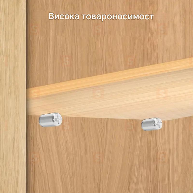 Метални щипки за рафтове с антиплъзгащо покритие – Винтове за шкафове и стъклени етажерки, комплект от 10 броя
