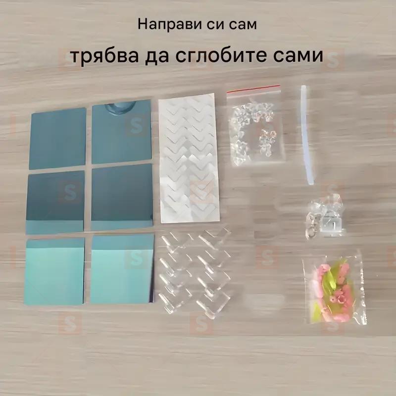 Уникална DIY нощна лампа с лале – Самостоятелно сглобяване, идеален подарък за рожден ден