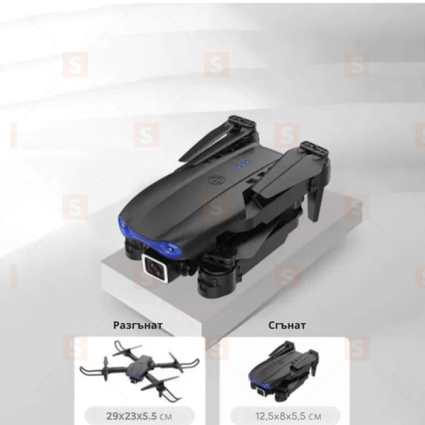 Дрон с две 4K камери – Професионален DUAL 4K WiFi GPS дрон