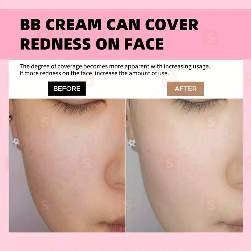 Въздушна възглавница за гъби CC Cream Foundation Cover Concealer Грим Овлажняващ изсветляващ пигмент Течен фон дьо тен, база за равномерен тон на кожата BB