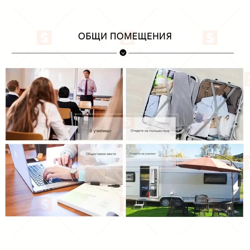 Преносими сапунени листчета за еднократна употреба – 1 кутия съдържа 20 броя, без алкохол, с глицерин, щадящи кожата. Идеални за пътуване, дома, офиса и училище. В различни цветове.