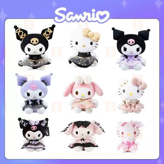 Kuromi плюшена играчка – Мека и сладка кукла от серията Hello Kitty за деца и колекционери
