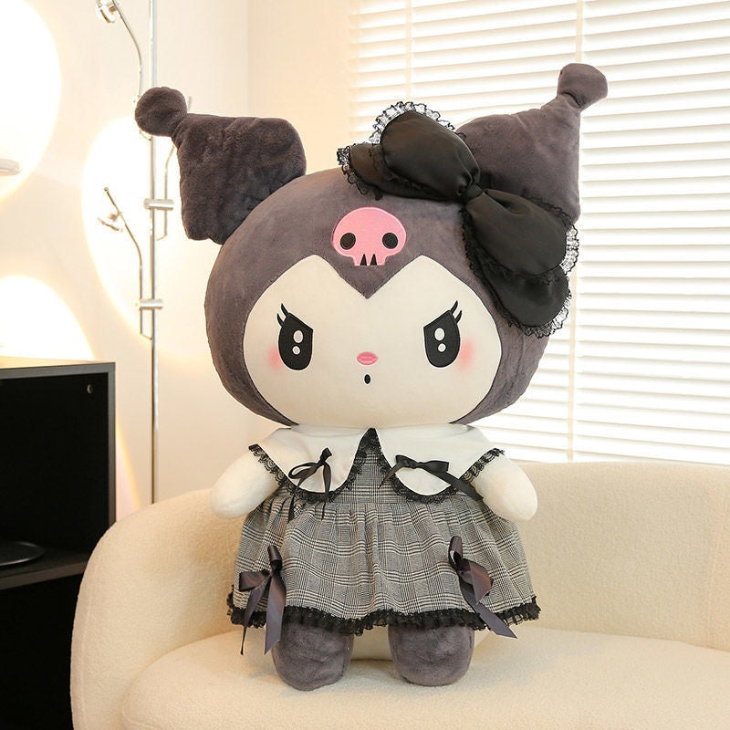 Kuromi плюшена играчка – Мека и сладка кукла от серията Hello Kitty за деца и колекционери