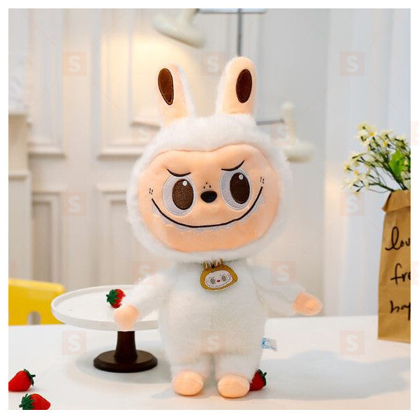 Labubu плюшена играчка 60 см – Оригинална голяма кукла от Pop Mart The Monsters, супер мека, антиалергична, за деца и колекционери