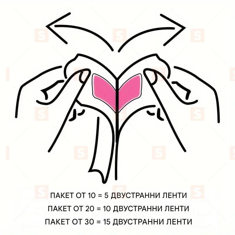10 бр. вакс ленти за лице, бикини зона и език – натурална янтарна формула с витамин Е, подходящи за чувствителна кожа, лесно и ефективно обезкосмяване