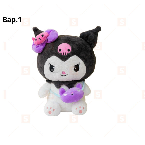 Kuromi плюшена играчка – Мека и сладка кукла от серията Hello Kitty за деца и колекционери