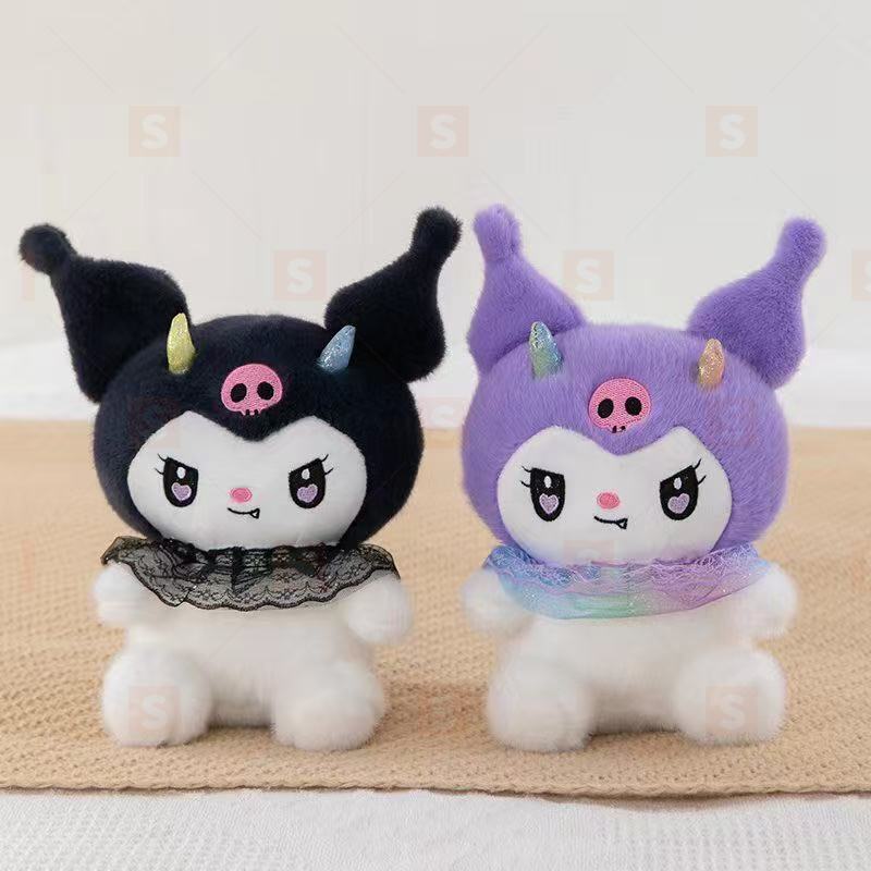 Kuromi плюшена играчка – Мека и сладка кукла от серията Hello Kitty за деца и колекционери
