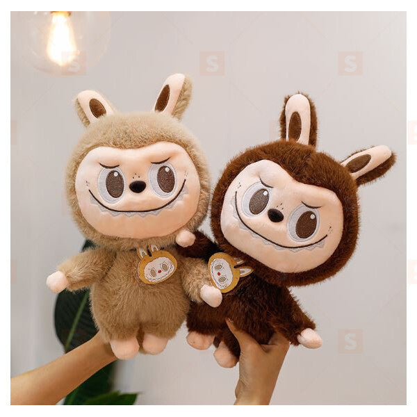 Labubu плюшена играчка 60 см – Оригинална голяма кукла от Pop Mart The Monsters, супер мека, антиалергична, за деца и колекционери