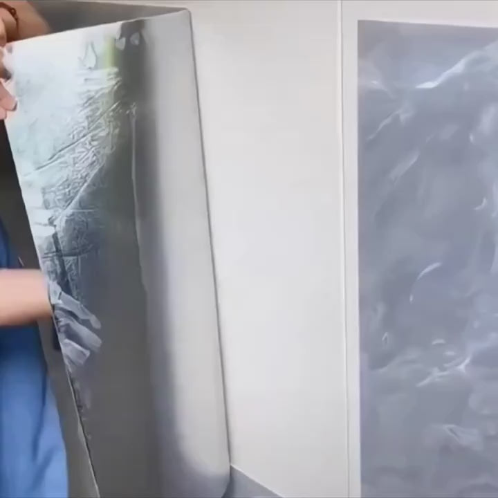 10 бр. луксозни фаянсови плочки за душ – водоустойчиви PVC панели за стени – квадратен космически декор за баня, кухня и всекидневна – 29.97 x 29.97 см – черно-златист цвят – за вътрешна употреба