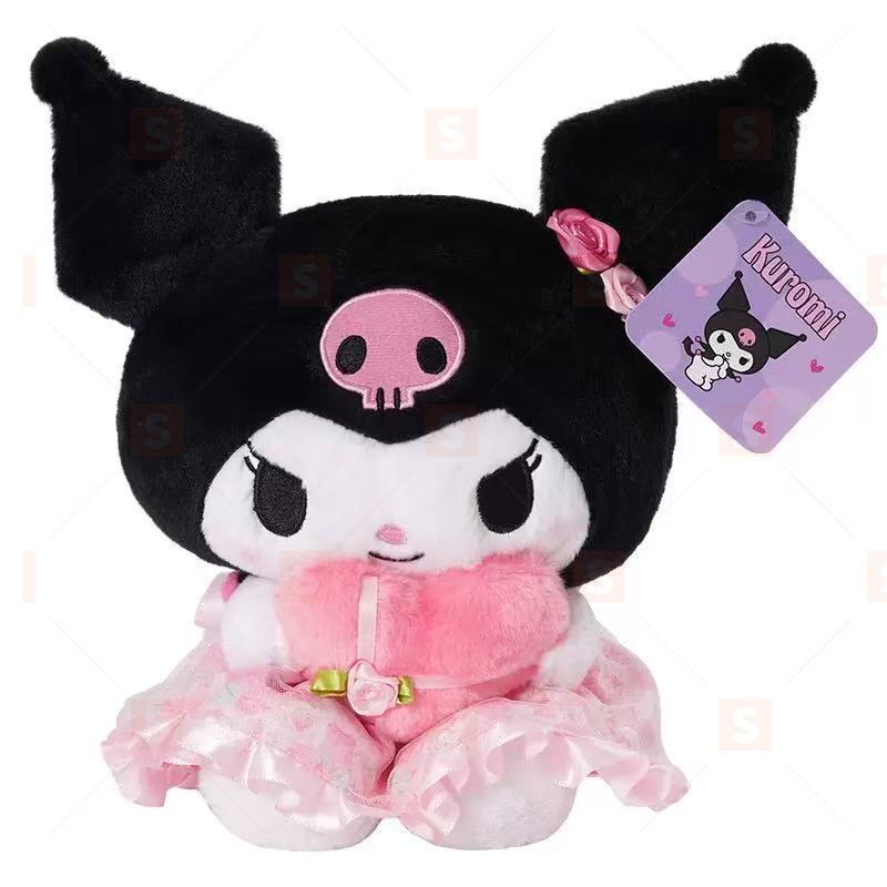 Kuromi плюшена играчка – Мека и сладка кукла от серията Hello Kitty за деца и колекционери