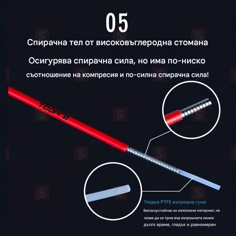 Черен комплект за спирачни и скоростни линии – издръжлив PVC и високовъглеродна стомана, комплект цветни тръбни маркучи за планински, шосейни, BMX и сгъваеми велосипеди, лесен монтаж, устойчив на топлина и студ