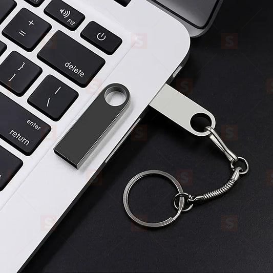USB флашка 64GB – Сребърна външна памет за лаптопи, телефони, музика и снимки